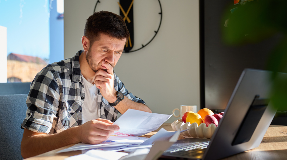 man thinking about roth conversion strategy